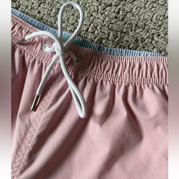 Bonobos Mens Shorts Medium Pink Board Swim Trunks Surfing Liner 7" Inseam, EUC - Picture 9 of 9